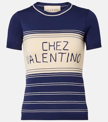 Camiseta Chez Valentino de algodón | Valentino