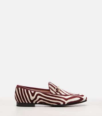 Mocassins Jordaan Horsebit en cuir façon poulain | Gucci