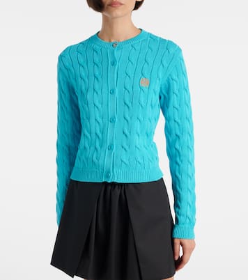 Cardigan Anagram aus Baumwolle | Loewe