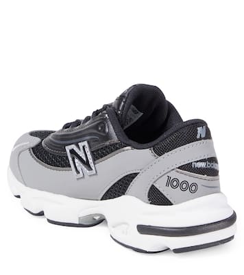 1000 Kids faux leather-trimmed sneakers | New Balance Kids