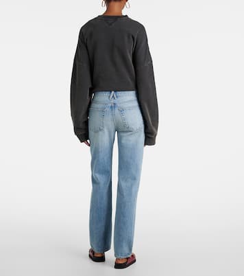 Kendra high-rise straight jeans | Slvrlake