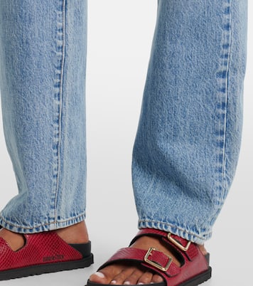 Kendra high-rise straight jeans | Slvrlake