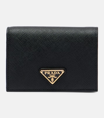 Saffiano Small leather wallet | Prada