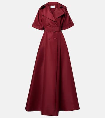 Belted silk gown | Carolina Herrera