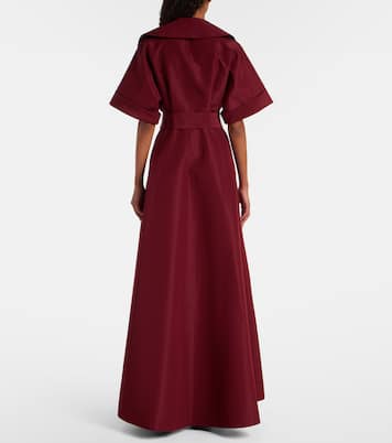Belted silk gown | Carolina Herrera