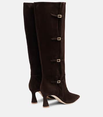 Nolan 70 suede knee-high boots | Malone Souliers