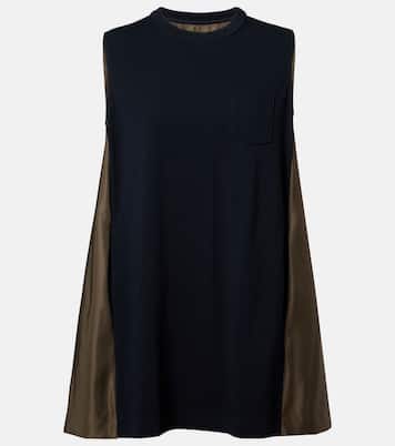 Paneled minidress | Sacai