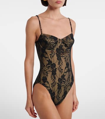 Body mit Spitze | Norma Kamali