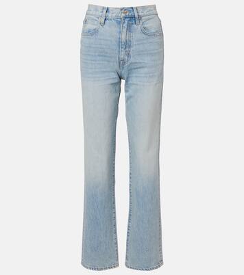 London high-rise straight jeans | Slvrlake