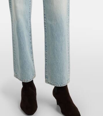 London high-rise straight jeans | Slvrlake