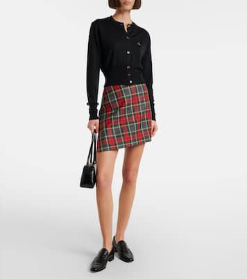 Cárdigan Bea de lana y seda cropped | Vivienne Westwood