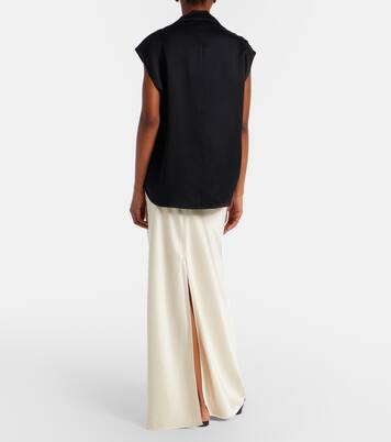 Satin maxi skirt | Vince