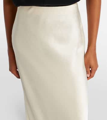 Satin maxi skirt | Vince