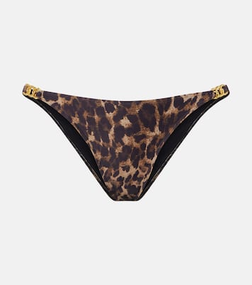 Leopard-print bikini bottoms | Nili Lotan