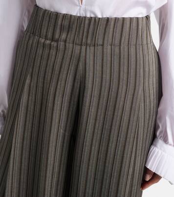 Striped wide-leg pants | Dries Van Noten