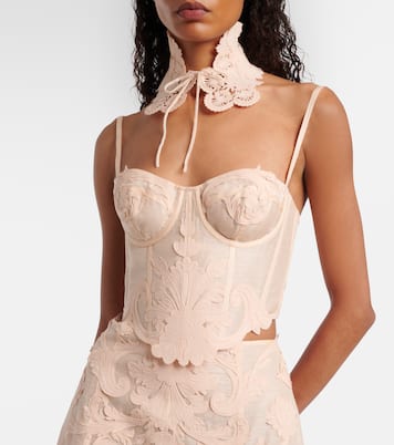 Rebellion Filigree bustier and choker set | Zimmermann