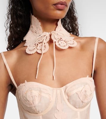 Rebellion Filigree bustier and choker set | Zimmermann
