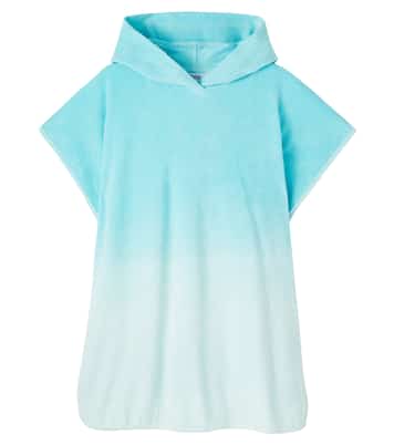 Ombré cotton terry poncho | Molo