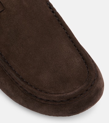 Verzierte Slippers aus Veloursleder | Tod's