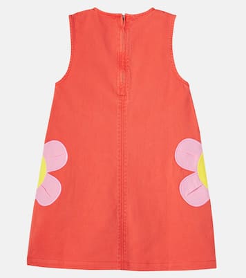 Patch-appliqué denim dress | Stella McCartney Kids