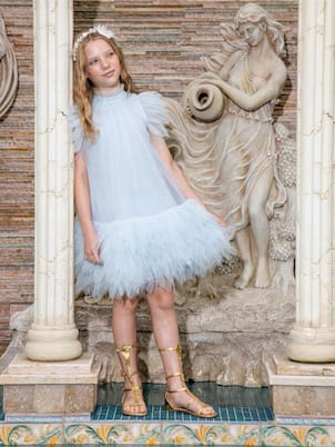 Robe Dahlia en tulle à ornements | Tutu Du Monde