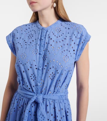 Vestido camisero Kora de algodón | Poupette St Barth