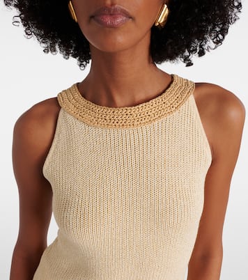 Knitted maxi dress | Xu Zhi