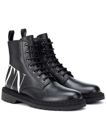 Valentino Garavani - Bottines en cuir VLTN | Valentino Garavani