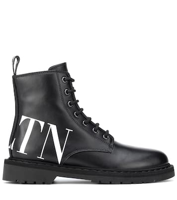 Valentino Garavani - Bottines en cuir VLTN | Valentino Garavani