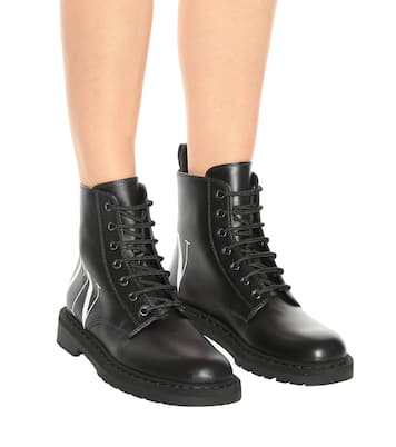 Valentino Garavani - Bottines en cuir VLTN | Valentino Garavani