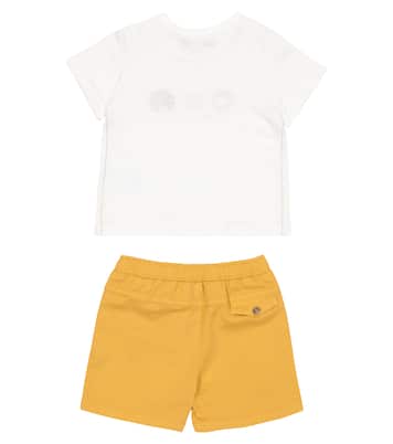 Bébé – Ensemble t-shirt imprimé et short en coton | Tartine et Chocolat