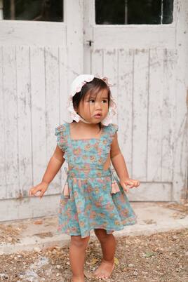 Mistinguette floral cotton dress | Louise Misha