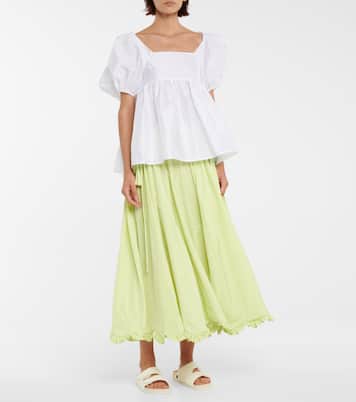 Falda midi Kassandra de faya | Cecilie Bahnsen