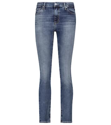 Jeans Mari de algodón elástico tiro alto | AG Jeans