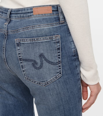 Jeans Mari de algodón elástico tiro alto | AG Jeans
