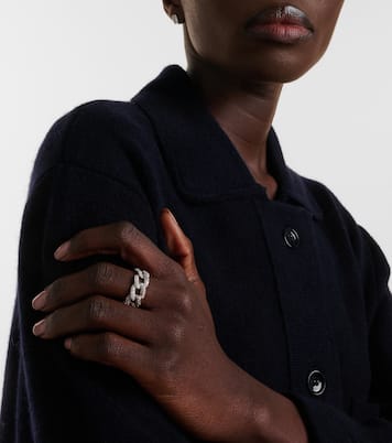 Bague Essential en or blanc 18 ct et diamants | Shay Jewelry
