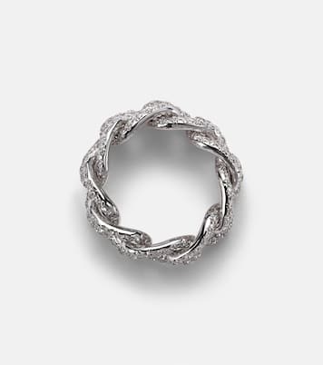 Bague Essential en or blanc 18 ct et diamants | Shay Jewelry