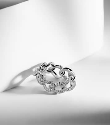 Bague Essential en or blanc 18 ct et diamants | Shay Jewelry