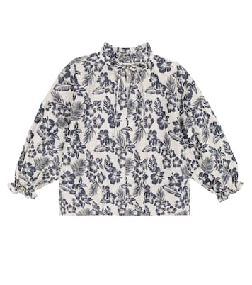 Bluse Olivia aus Leinen und Baumwolle | The New Society