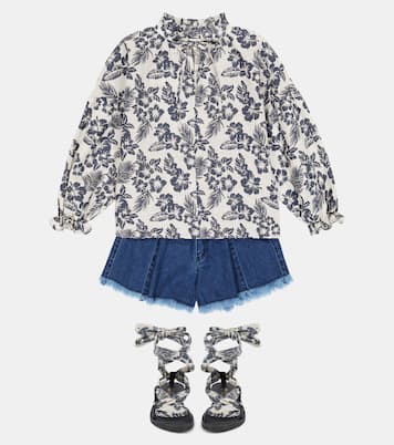 Bluse Olivia aus Leinen und Baumwolle | The New Society