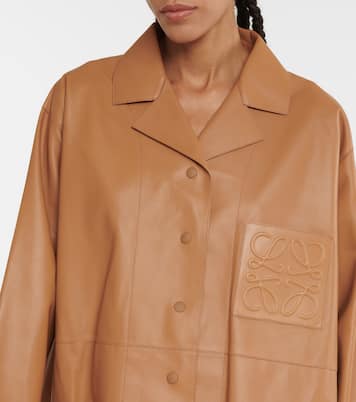 Jacke Anagram aus Leder | Loewe