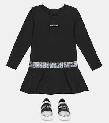 Abito in misto cotone 4G | Givenchy Kids