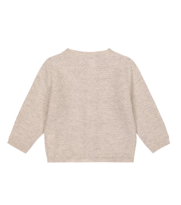 Baby - Cardigan in lana con ricami | Tartine et Chocolat