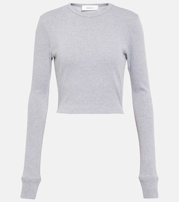 x Hailey Bieber top en mezcla de algodón | Wardrobe.NYC