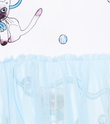 Baby - Abito in cotone e tulle | Mini Rodini