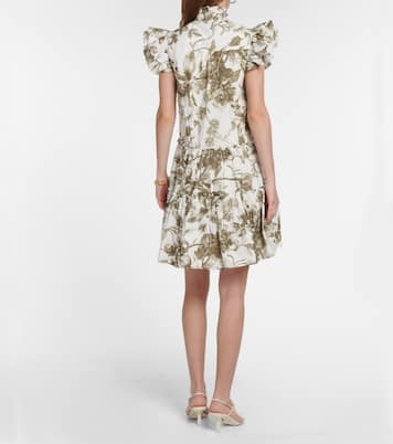 Pomona printed cotton minidress | Erdem