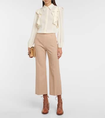 Culottes flared a vita alta | Chloé