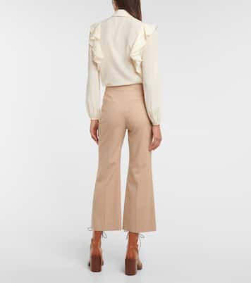 Culottes flared a vita alta | Chloé