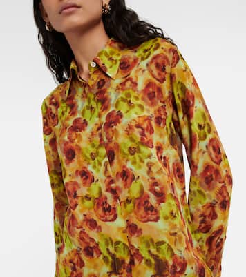 Hemd aus Satin | Dries Van Noten