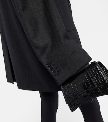 Blazer oversize in twill di lana | Balenciaga